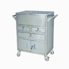 AG-SS028 Stainless Steel Emergency Trolley With Separable Countertop