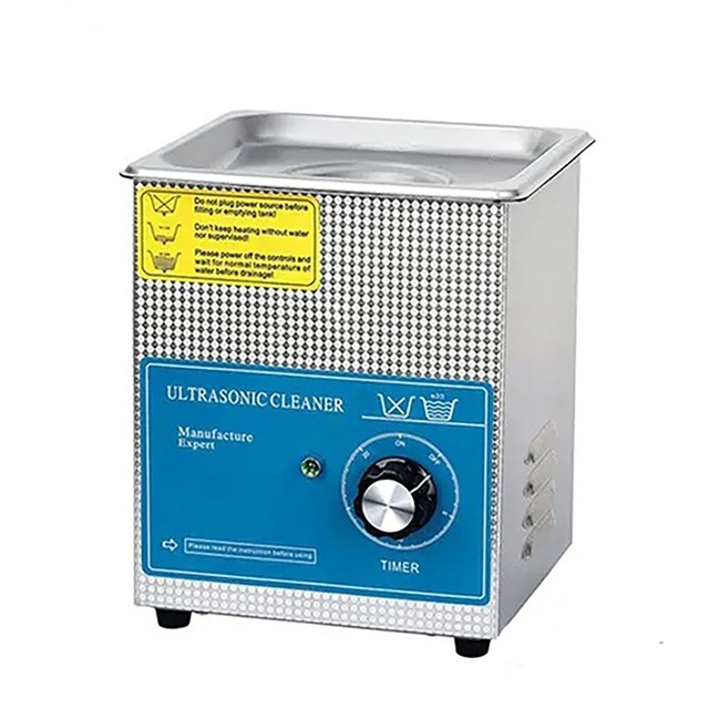 Stainless Steel 1.6L Timer Series Dual-Frequency Degassing Series Ultrasonic Cleaner GB-1613 Low Price