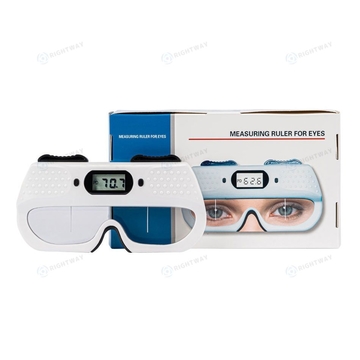 Optometry Digital PD Meter Ophthalmic Eye Pupil Distance Measuring PD Ruler Optical Pupilometer