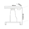 WZ-3E Optical Equipment Instrument Electrical Optometry Lift Ophthalmic Operating Table