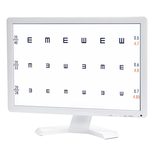 Screen Vision Chart Panel Led Visual Acuity Testing Chart 19 Inch Eye Vision Ophthalmic LCD Optical Tester Monitor