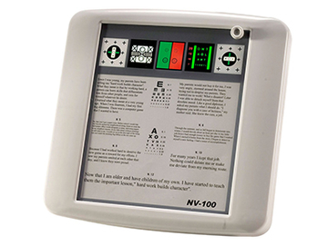 Low Price Near Vision Tester Nv-100 Led Mulity- Function Visual Acuity Charts