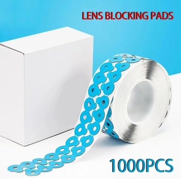 1000pcs High Quality Lens Blocking Pad Blocking Mat Glasses Edging Consumables Optical Adhesive Sticker Accessories Low Price